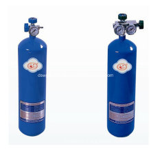 5L Portable Aluminium Gas Cylinder Valve